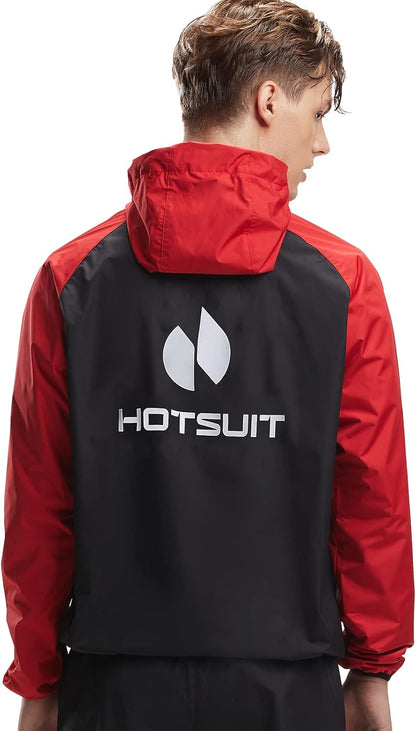 Sauna Suit for Men Sweat Sauna Jacket Pant Gym Workout Sweat Suits