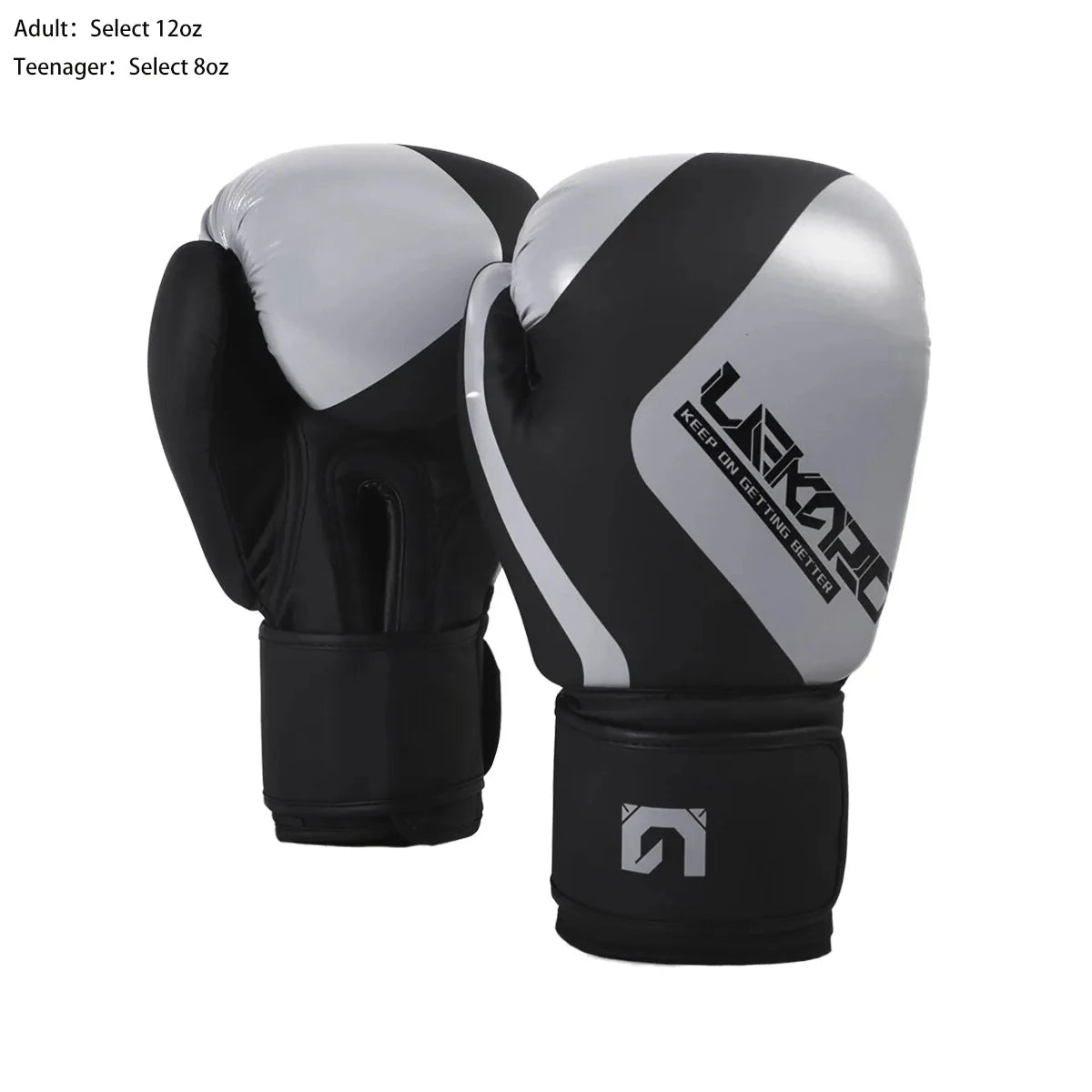 Professional 12oz Boxing Training Gloves for Adults - Muay Thai and Sanda Fighting Gloves for Men and Women, Ideal Gift for Boys